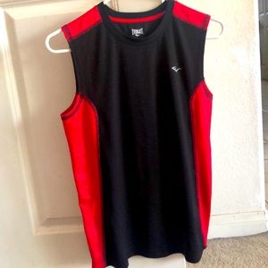 Youth Everlast Tank top( black with red